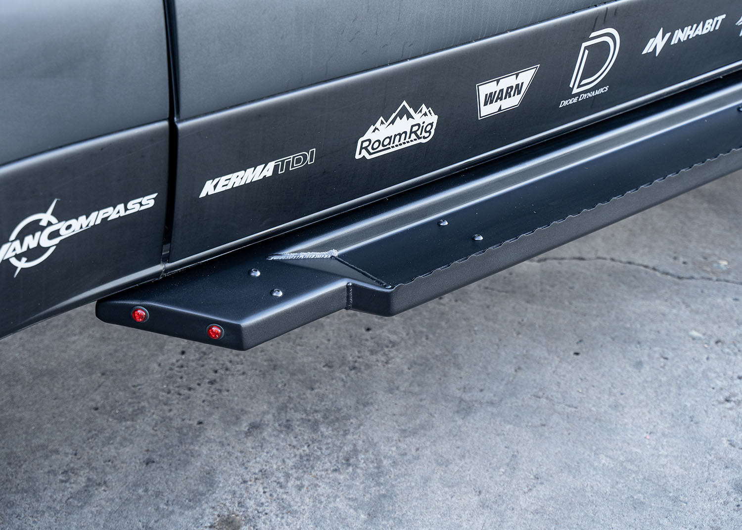 Sprinter/Transit Side Steps - Long/Flat Version (Driver Side)