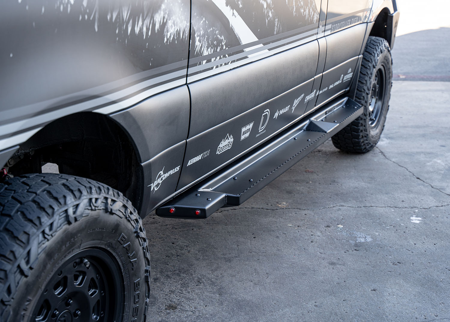 Sprinter/Transit Side Steps - Long/Flat Version (Passenger Side)
