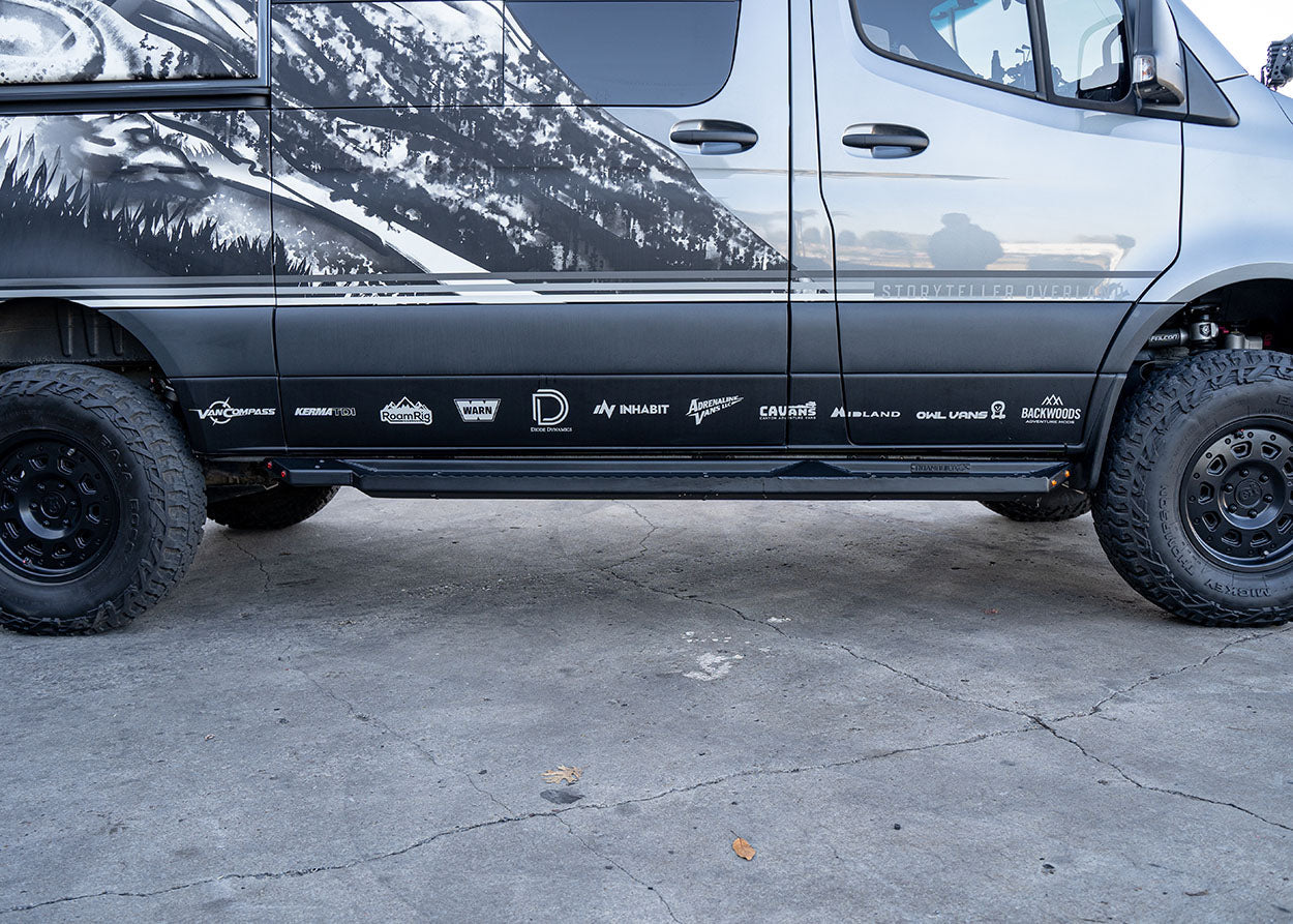 Sprinter/Transit & EKKO Side Steps - Short/Flat Version (Driver & Passenger)