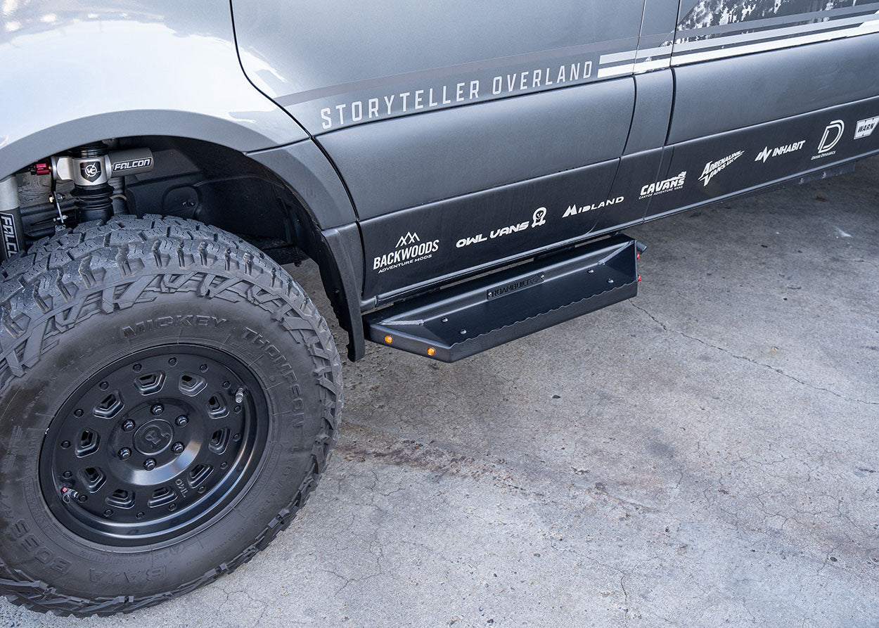 Sprinter/Transit & EKKO Side Steps - Short/Flat Version (Driver & Passenger)