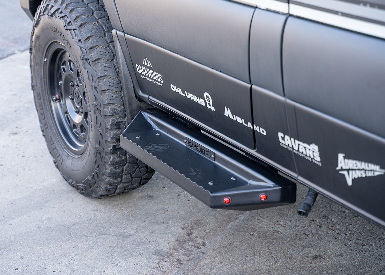 Sprinter/Transit & EKKO Side Steps - Short/Flat Version (Driver & Passenger)