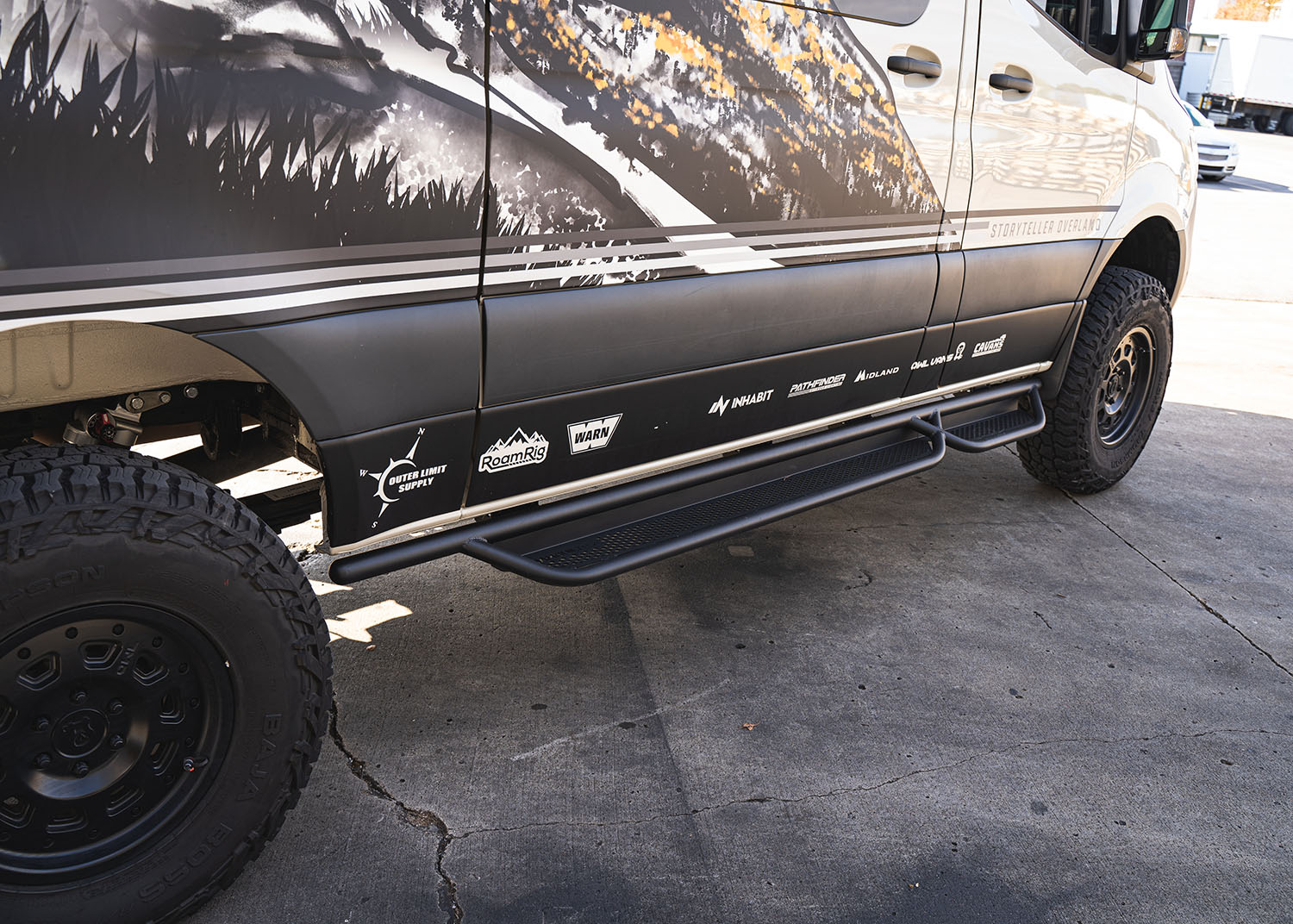 Sprinter Side Steps - Tube Version (Passenger Side)