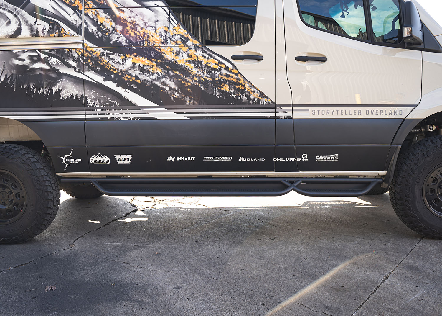 Sprinter Side Steps - Tube Version (Passenger Side)