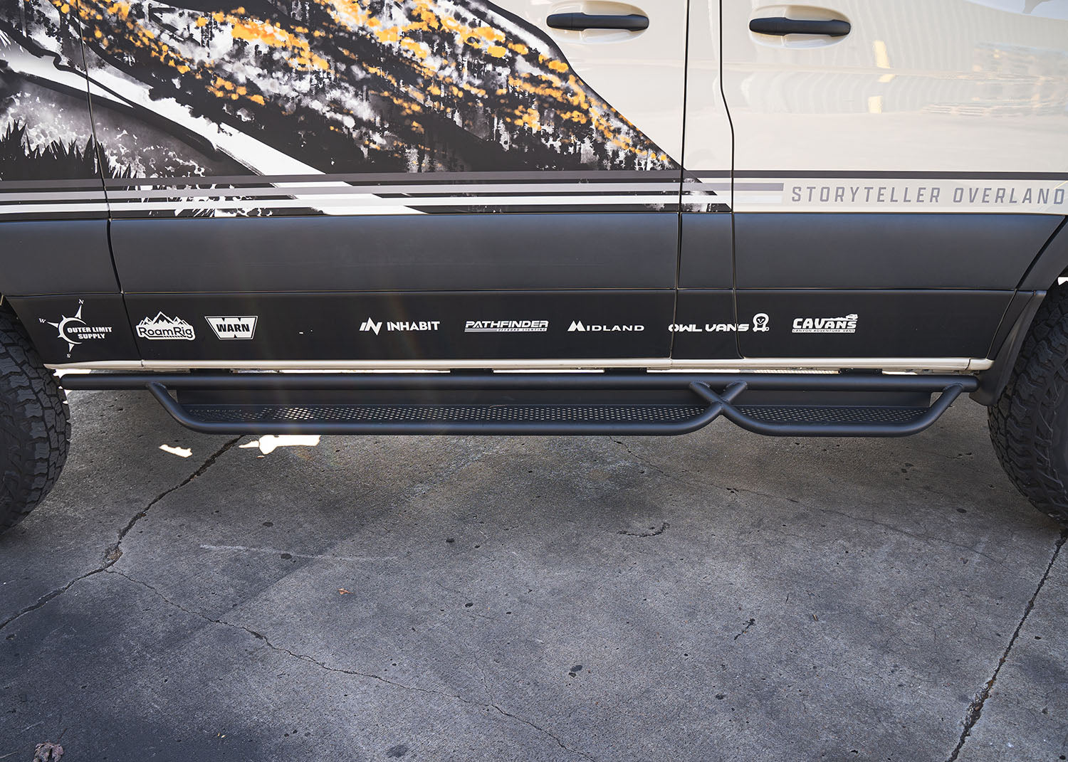 Sprinter Side Steps - Tube Version (Passenger Side)