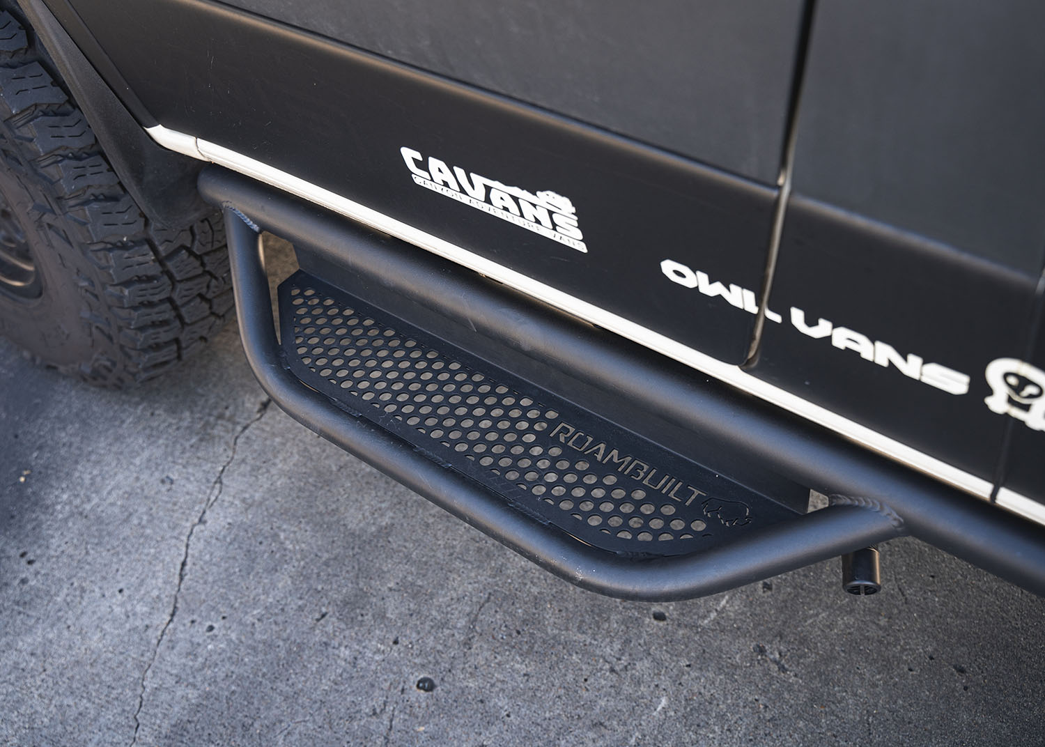 Sprinter Side Steps - Tube Version (Driver Side)