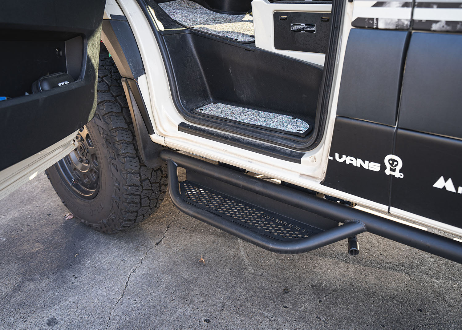 Sprinter Side Steps - Tube Version (Driver Side)