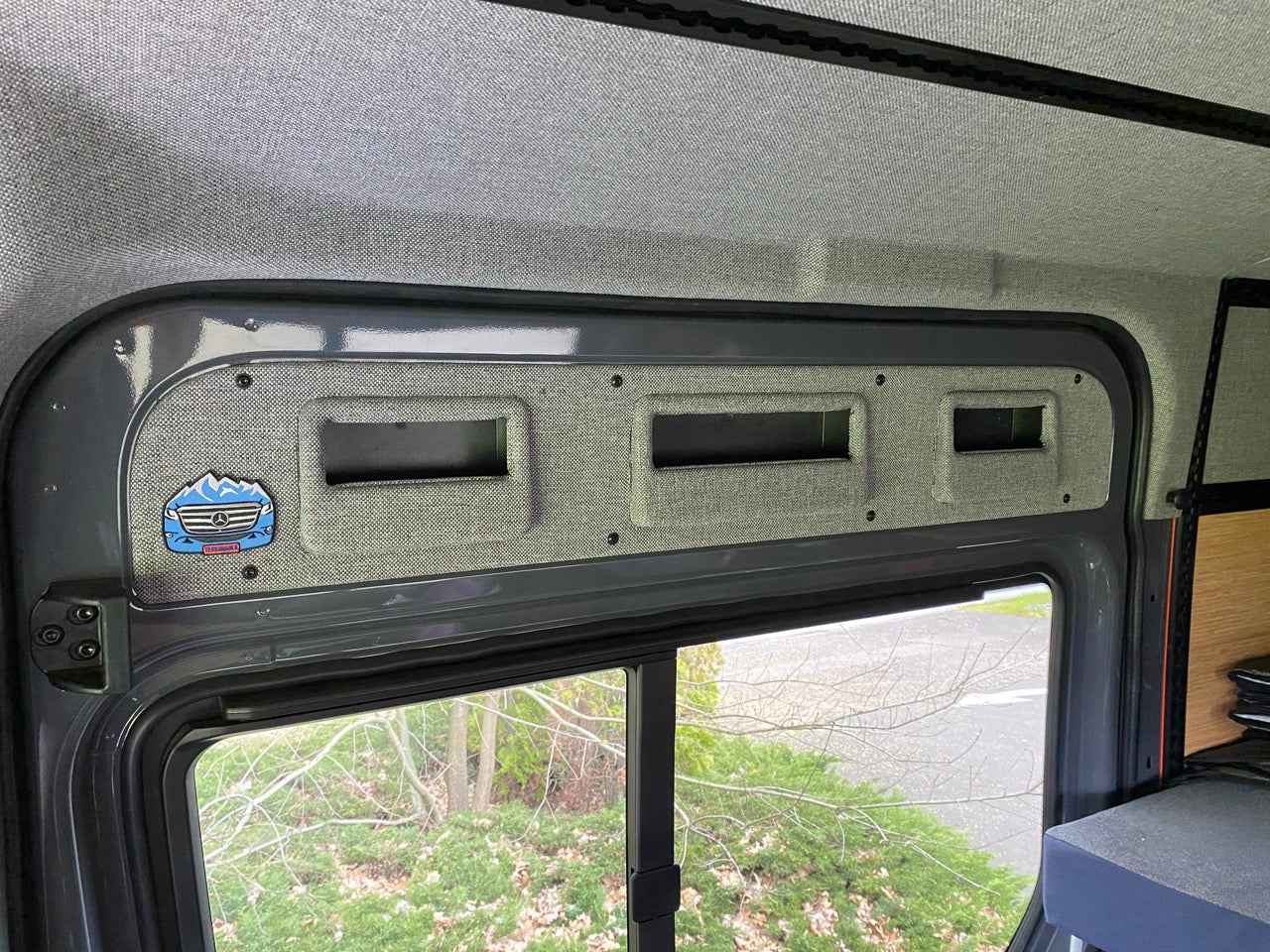 Slider Stash – Sliding Door Pocket for Sprinter 907/906 High Roof