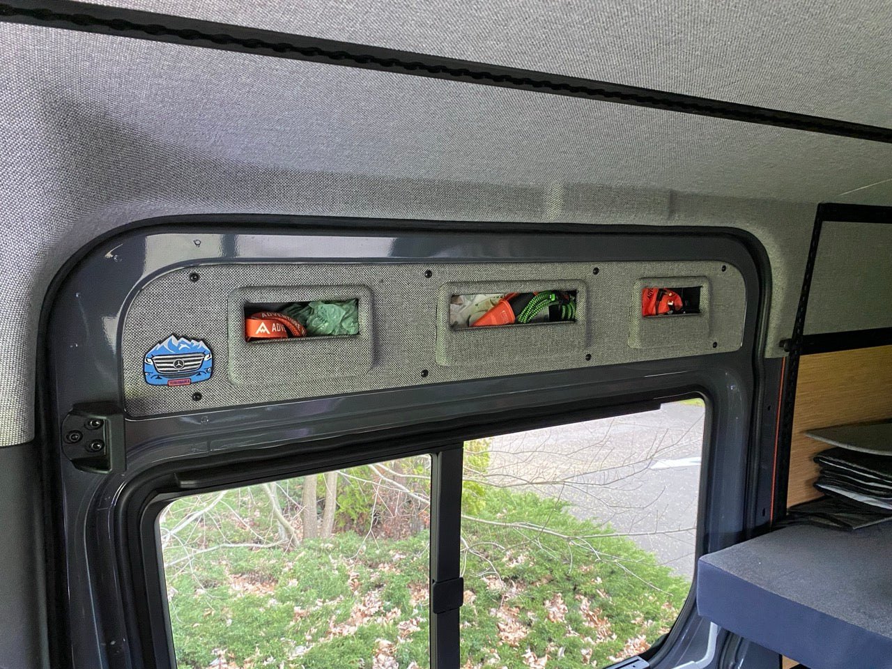 Slider Stash – Sliding Door Pocket for Sprinter 907/906 High Roof